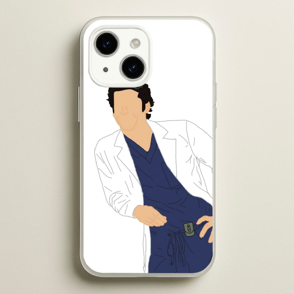 Derek Shepherd - Grey's - Greys Anatomy Phone Case for iPhone 15