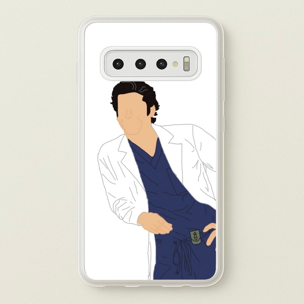 Derek Shepherd - Grey's - Greys Anatomy Phone Case for Galaxy S10 Plus