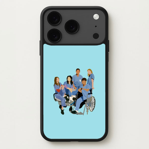 Greys Cast Phone Case for iPhone 17 Pro Max