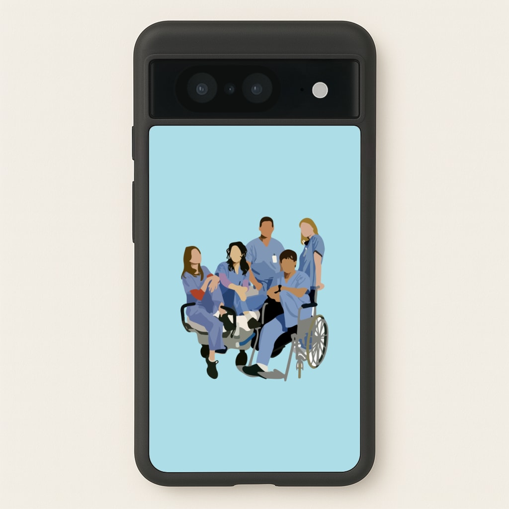 Greys Cast - Grey's Anatomy Phone Case for Google Pixel 8