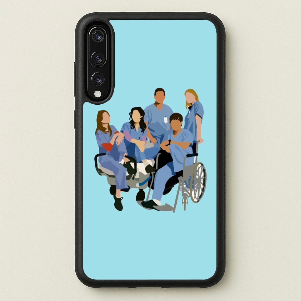 Greys Cast - Grey's Anatomy Phone Case for Huawei P20 Pro