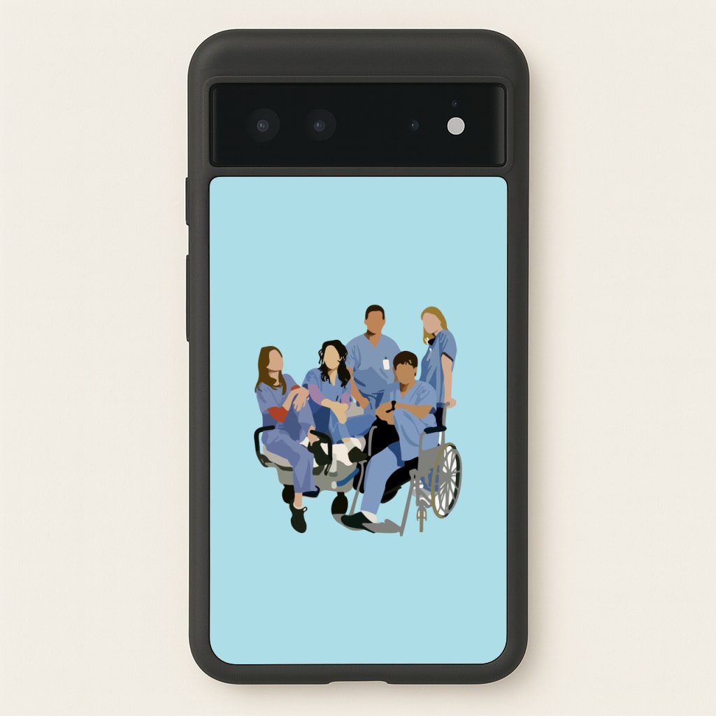 Greys Cast - Grey's Anatomy Phone Case for Google Pixel 6