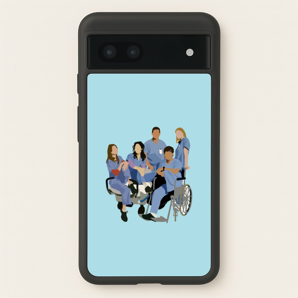 Greys Cast - Grey's Anatomy Phone Case for Google Pixel 7a