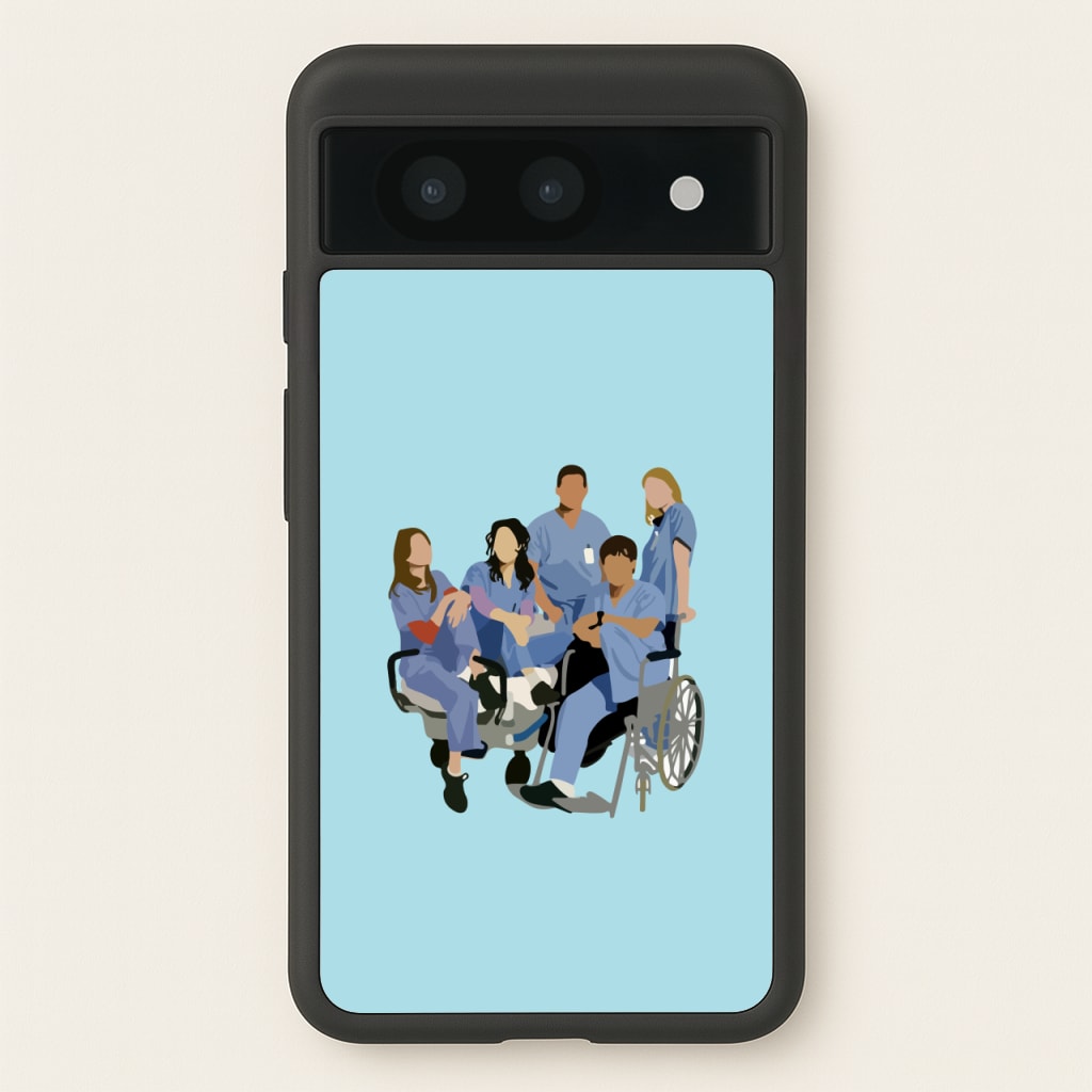 Greys Cast - Grey's Anatomy Phone Case for Google Pixel 8a