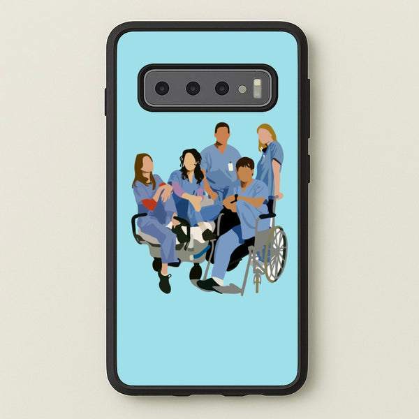 Greys Cast - Grey's Anatomy Phone Case for Galaxy S10
