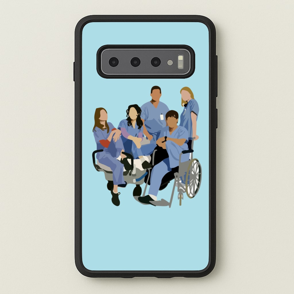 Greys Cast - Grey's Anatomy Phone Case for Galaxy S10 Plus