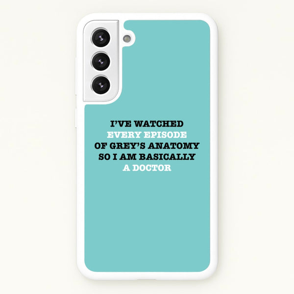 I've Watched Every Episode Of Grey's - Grey's Anatomy Phone Case for Galaxy S22 Plus