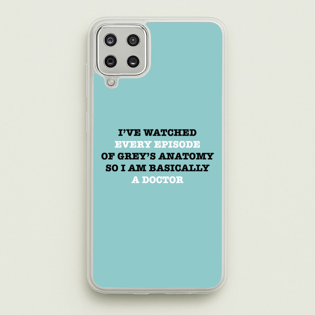 I've Watched Every Episode Of Grey's - Grey's Anatomy Phone Case for Galaxy A12