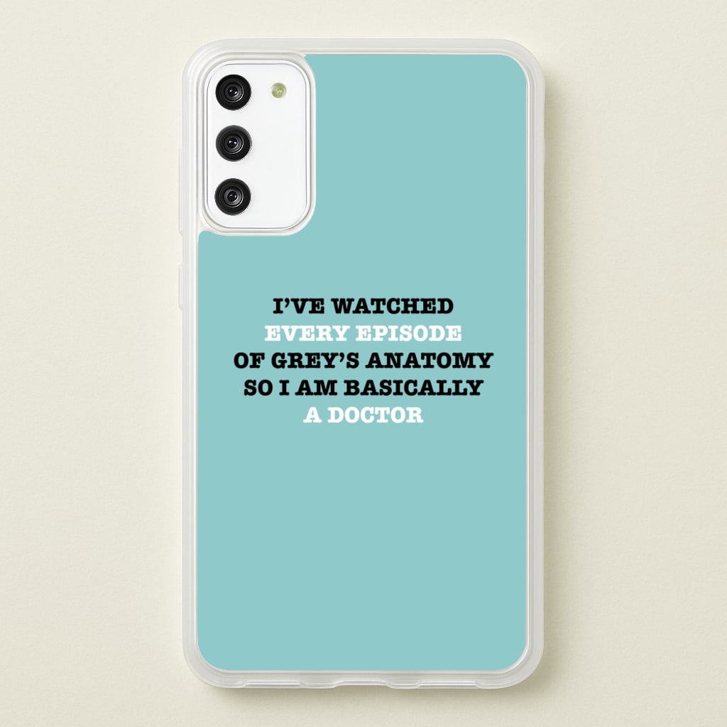 I've Watched Every Episode Of Grey's - Grey's Anatomy Phone Case for Galaxy A41