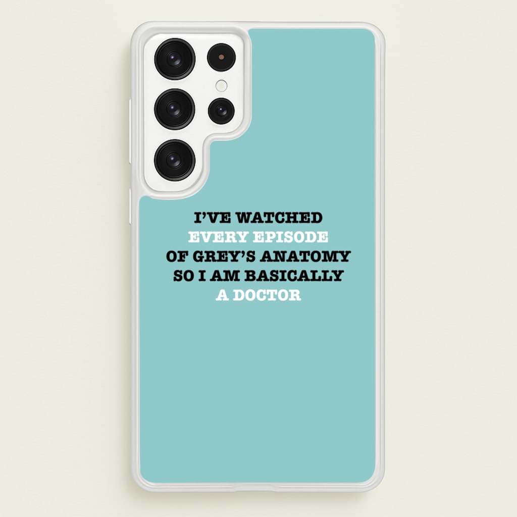 I've Watched Every Episode Of Grey's - Grey's Anatomy Phone Case for Galaxy S22 Ultra