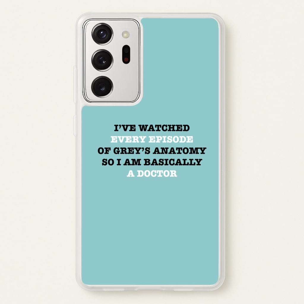 I've Watched Every Episode Of Grey's - Grey's Anatomy Phone Case for Galaxy Note 20 Ultra