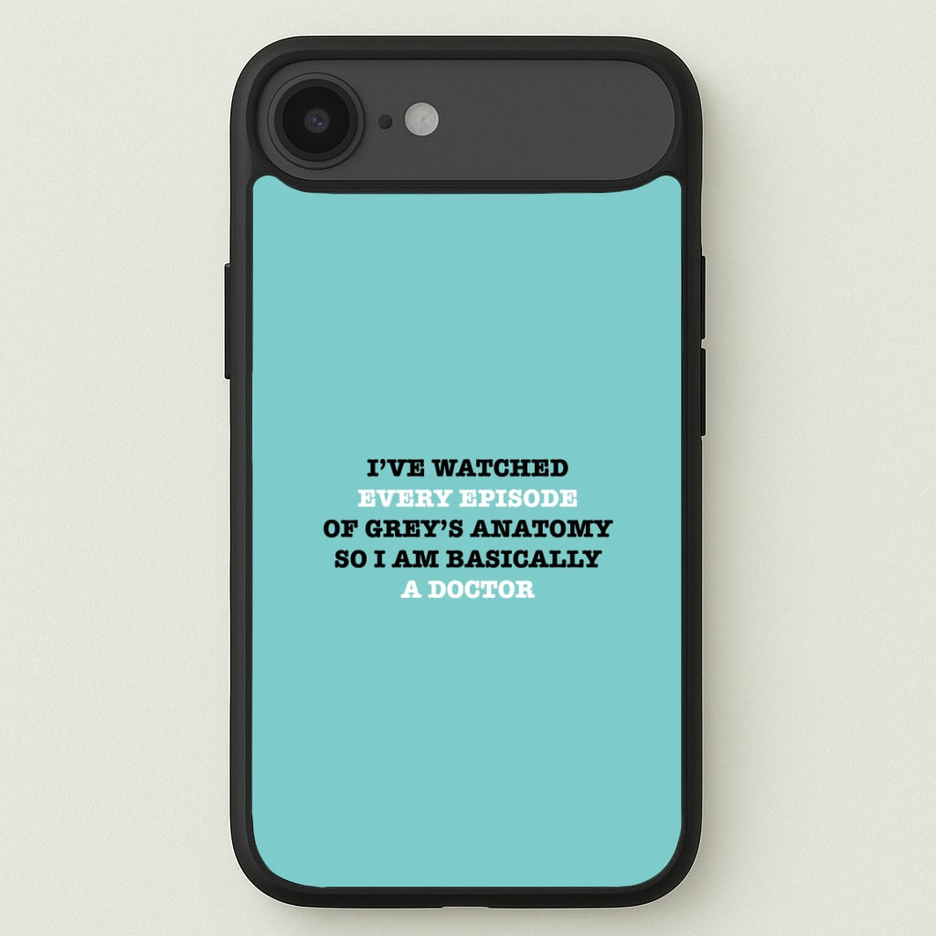 I've Watched Every Episode Of Grey's Phone Case for iPhone 17 Air