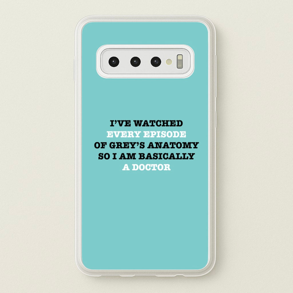 I've Watched Every Episode Of Grey's - Grey's Anatomy Phone Case for Galaxy S10 Plus