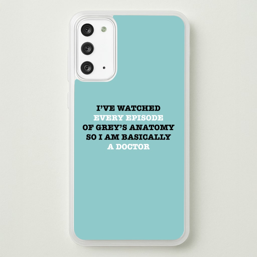 I've Watched Every Episode Of Grey's - Grey's Anatomy Phone Case for Galaxy Note 20