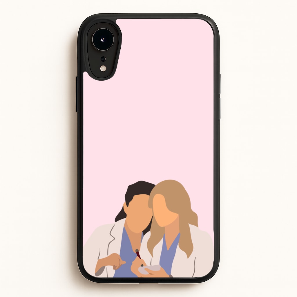 Faceless Characters - Grey's - Grey's Anatomy Phone Case for iPhone XR