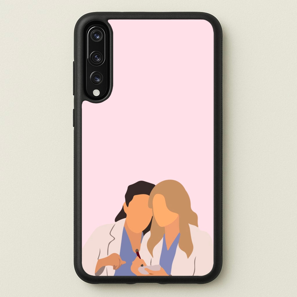 Faceless Characters - Grey's - Grey's Anatomy Phone Case for Huawei P20 Pro