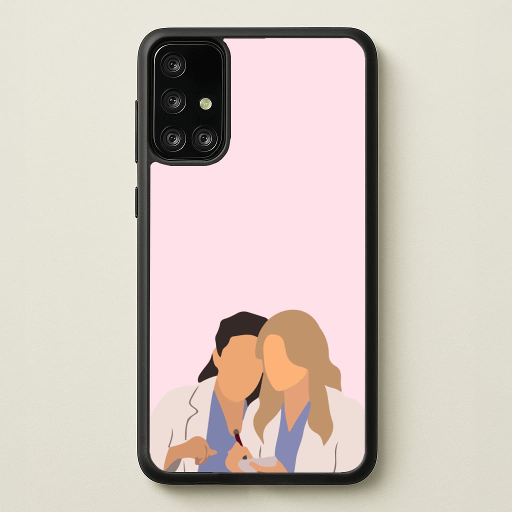 Faceless Characters - Grey's - Grey's Anatomy Phone Case for Galaxy A71