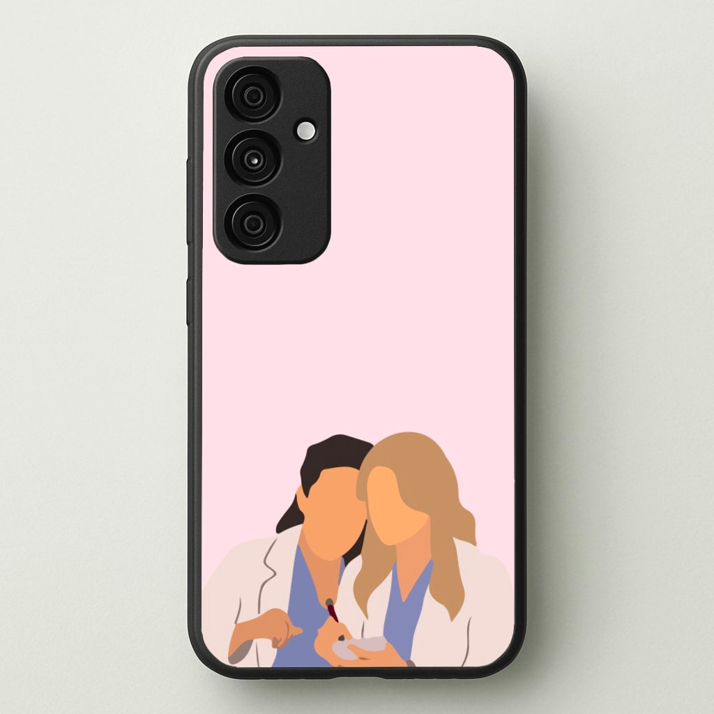 Faceless Characters - Grey's - Grey's Anatomy Phone Case for Galaxy A55