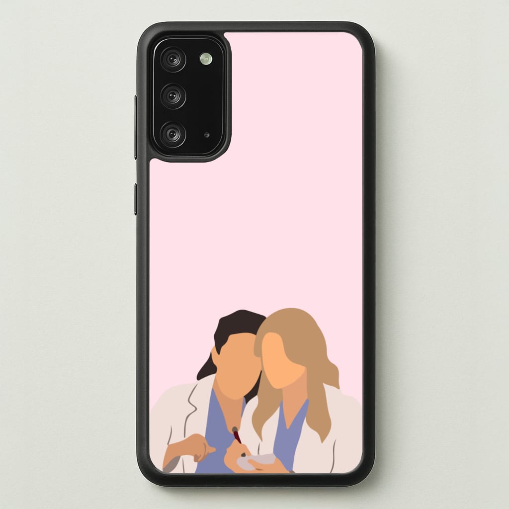 Faceless Characters - Grey's - Grey's Anatomy Phone Case for Galaxy Note 20