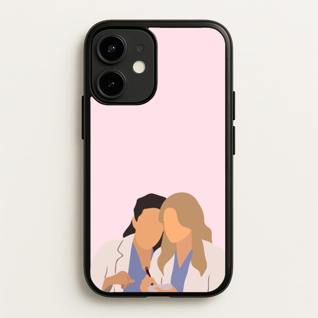 Faceless Characters - Grey's - Grey's Anatomy Phone Case for iPhone 12 / 12 Pro