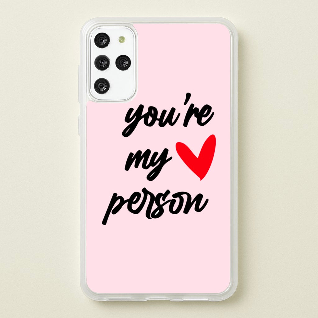 You're My Person Love - Grey's - Phone Case for Galaxy S20 Plus