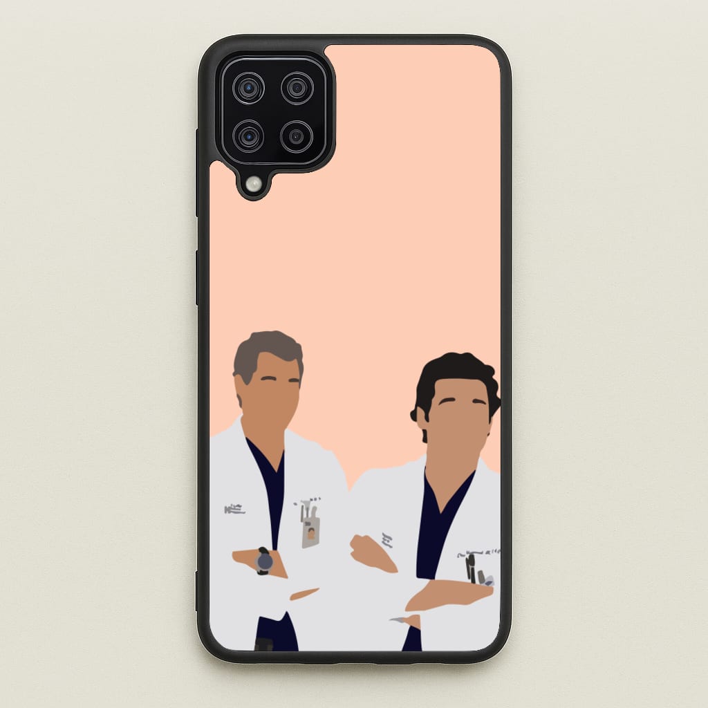 Two Doctors Arm Crossed - Grey's - Grey's Anatomy Phone Case for Galaxy A12