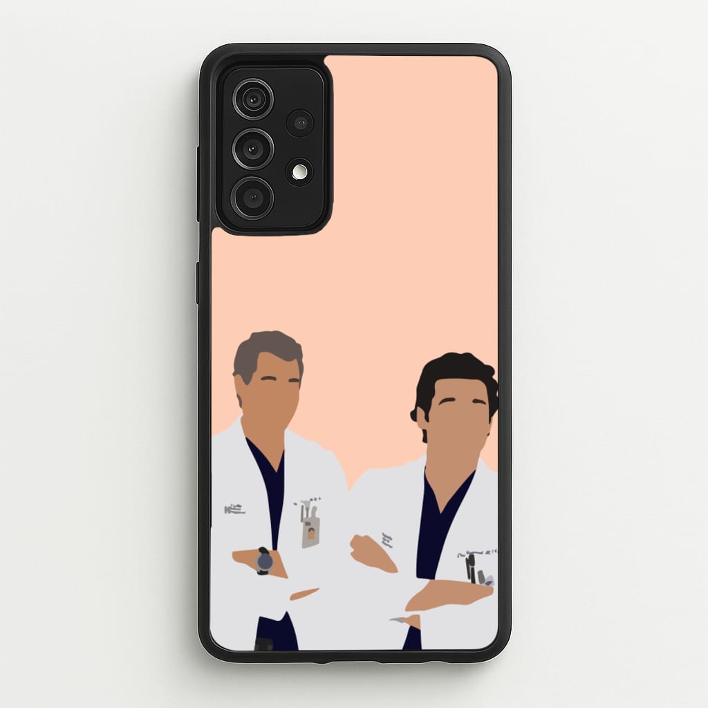Two Doctors Arm Crossed - Grey's - Grey's Anatomy Phone Case for Galaxy A52 / A52s