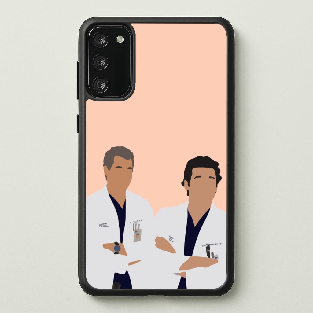 Two Doctors Arm Crossed - Grey's - Grey's Anatomy Phone Case for Galaxy S20