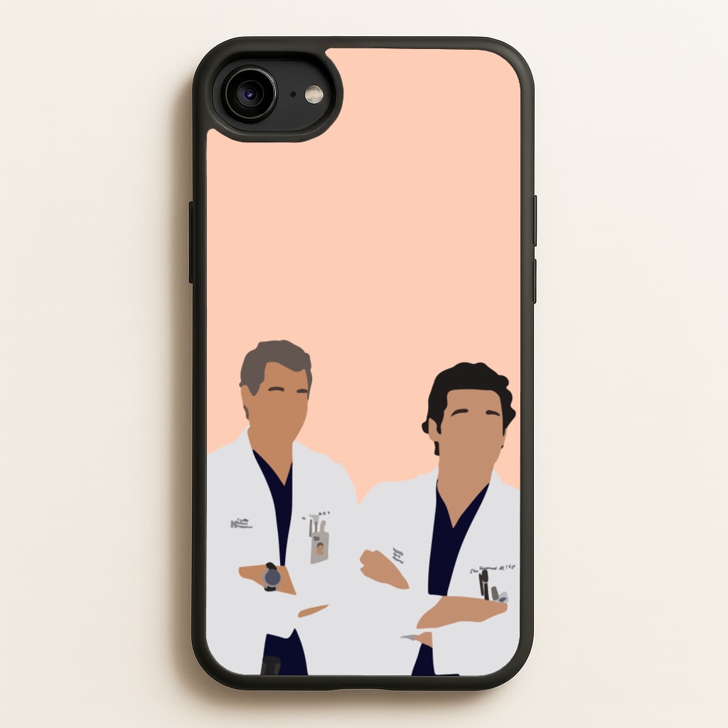 Two Doctors Arm Crossed - Grey's - Grey's Anatomy Phone Case for iPhone 6 / 7 / 8 / SE