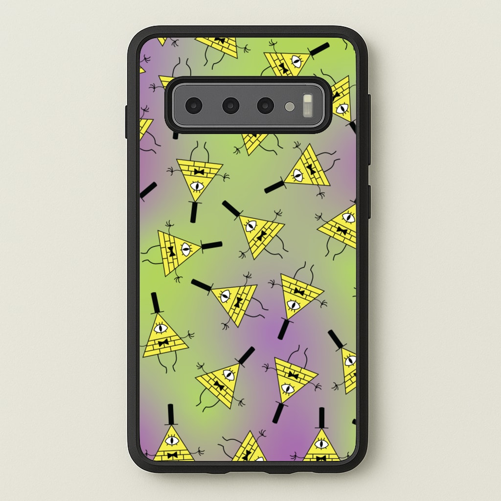 Bill Pattern - Disney Phone Case for Galaxy S10