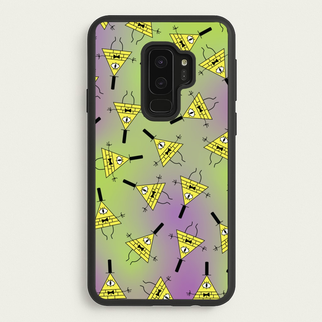 Bill Pattern - Disney Phone Case for Galaxy S9 Plus
