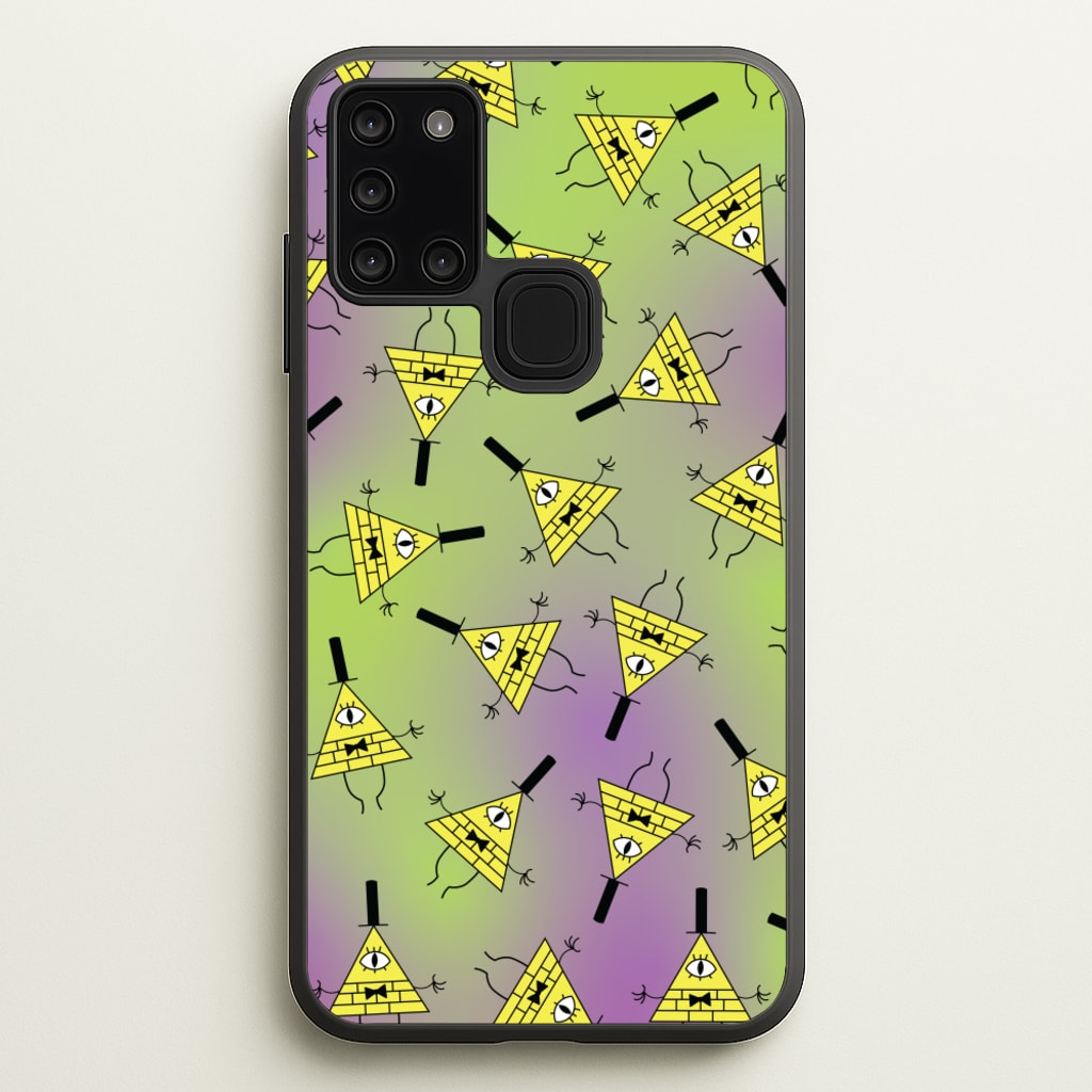 Bill Pattern - Disney Phone Case for Galaxy A21s
