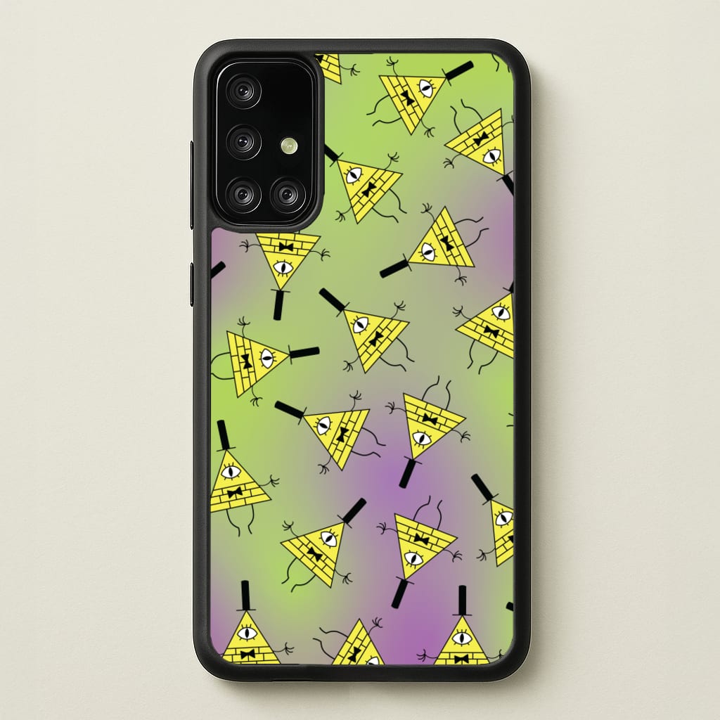 Bill Pattern - Disney Phone Case for Galaxy A71