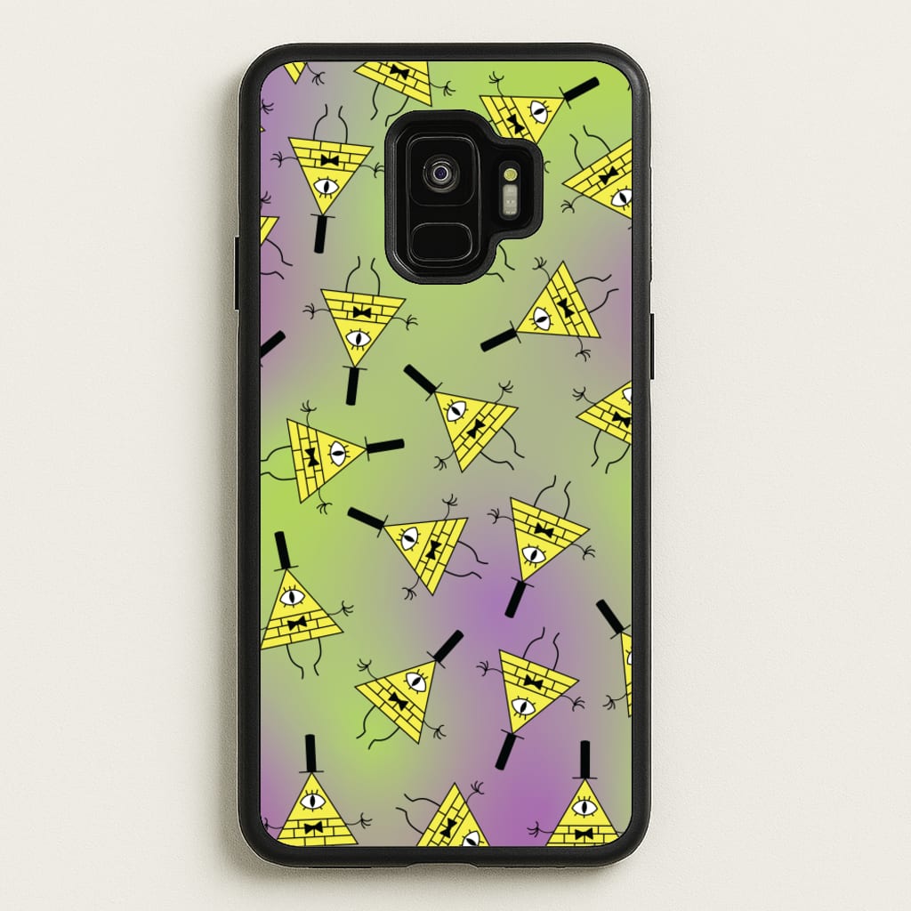 Bill Pattern - Disney Phone Case for Galaxy S9