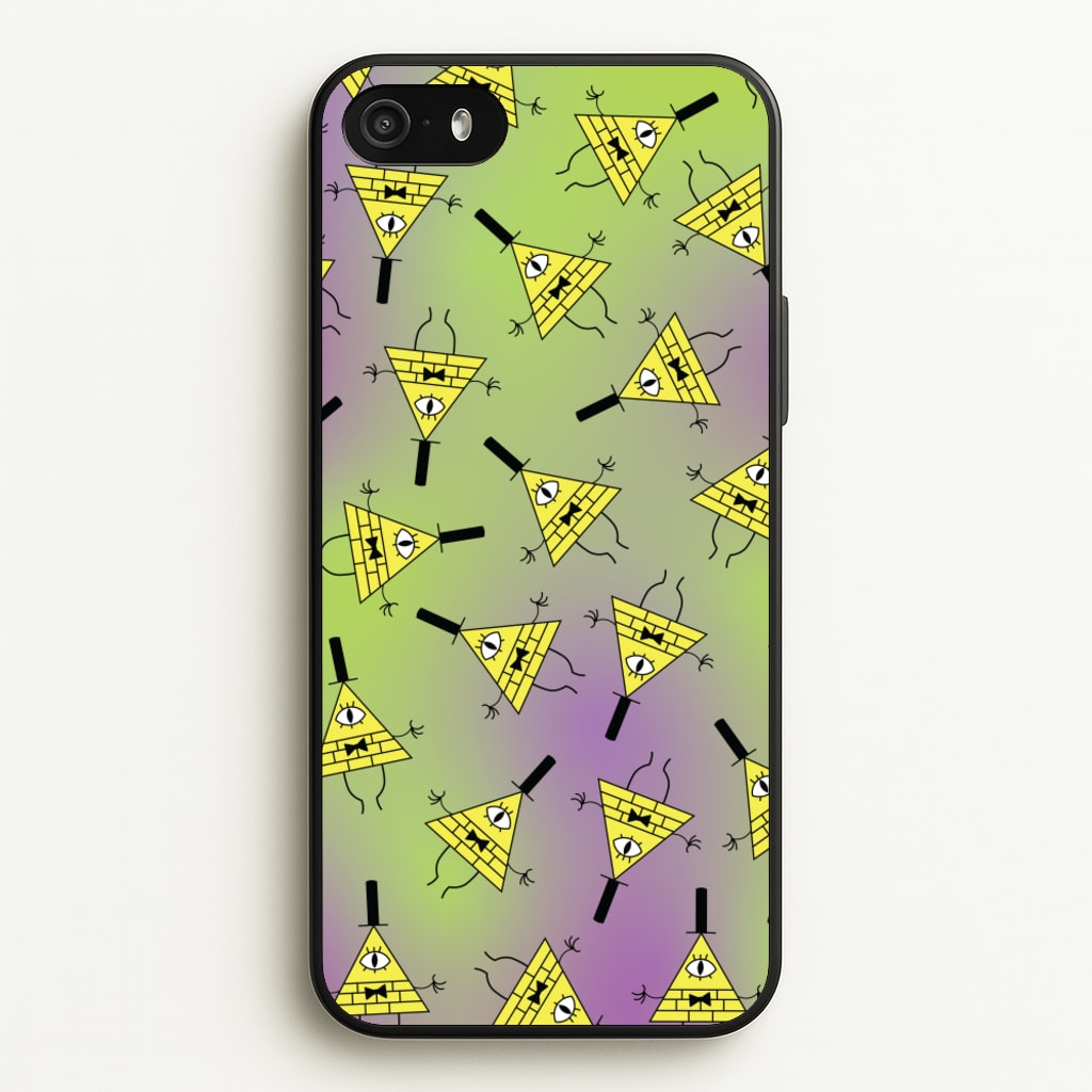 Bill Pattern - Disney Phone Case for iPhone 5 / 5s / SE 2016