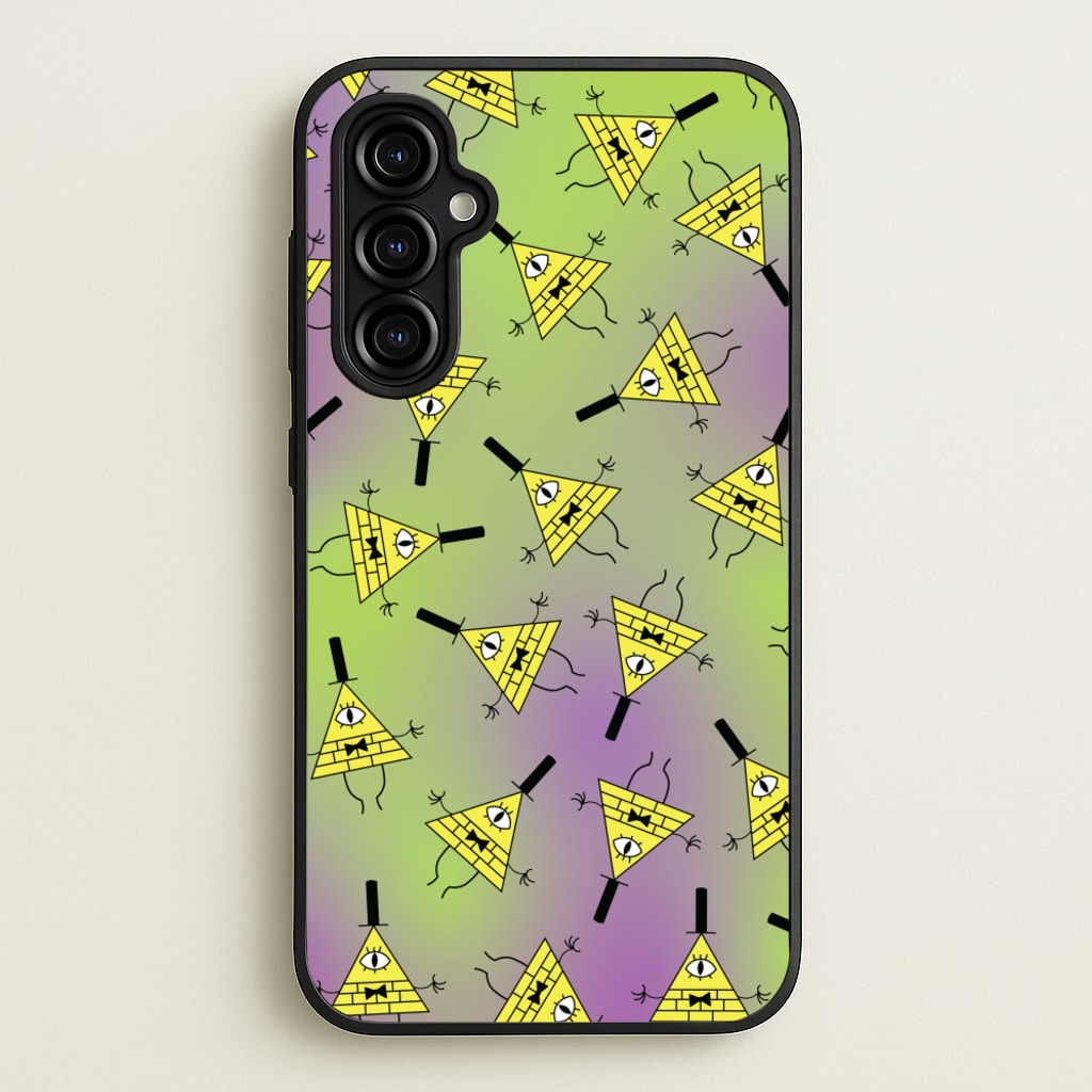 Bill Pattern - Disney Phone Case for Galaxy A54
