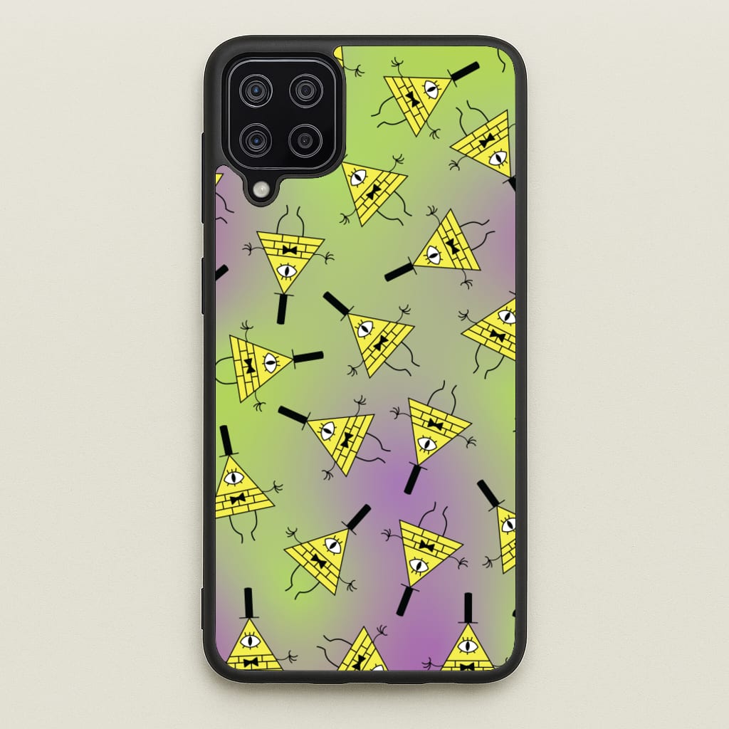 Bill Pattern - Disney Phone Case for Galaxy A12