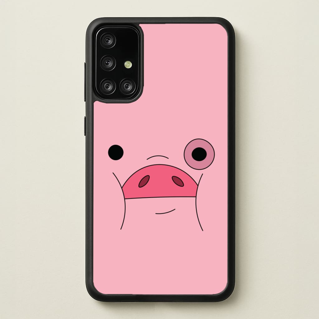 Waddles Face - Disney Phone Case for Galaxy A71