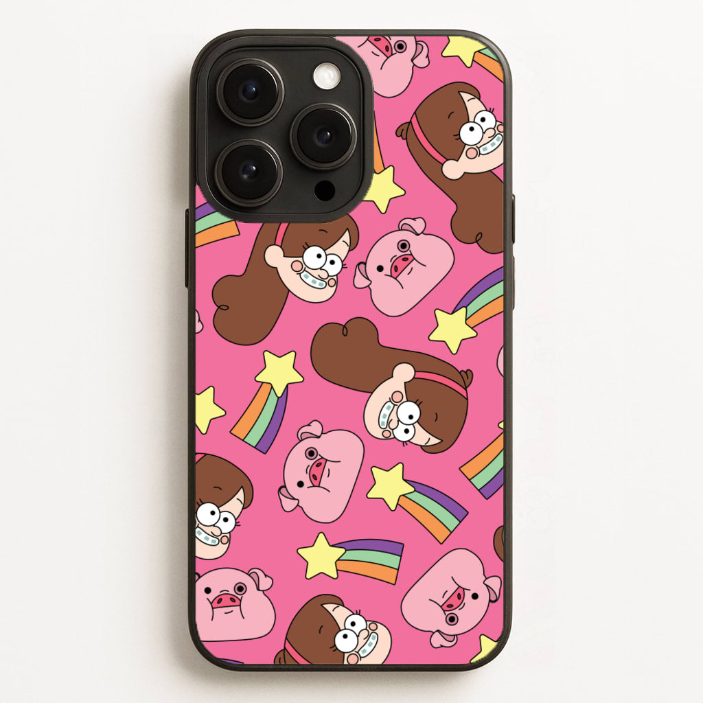 Mabel And Stars Pattern - Disney Phone Case for iPhone 16 Pro Max