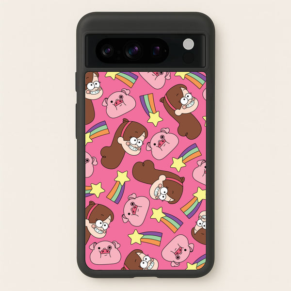 Mabel And Stars Pattern - Disney Phone Case for Google Pixel 8 Pro