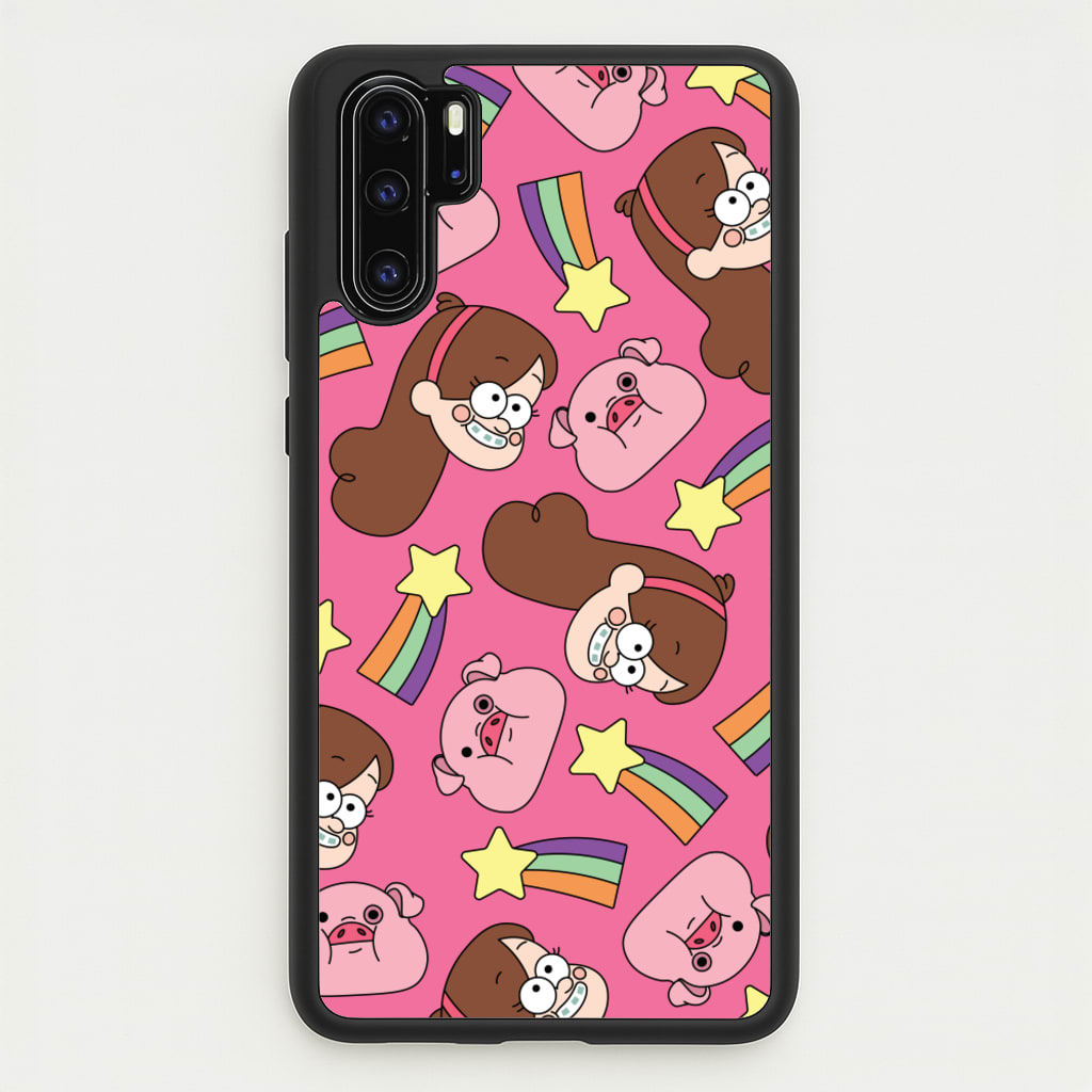 Mabel And Stars Pattern - Disney Phone Case for Huawei P30 Pro