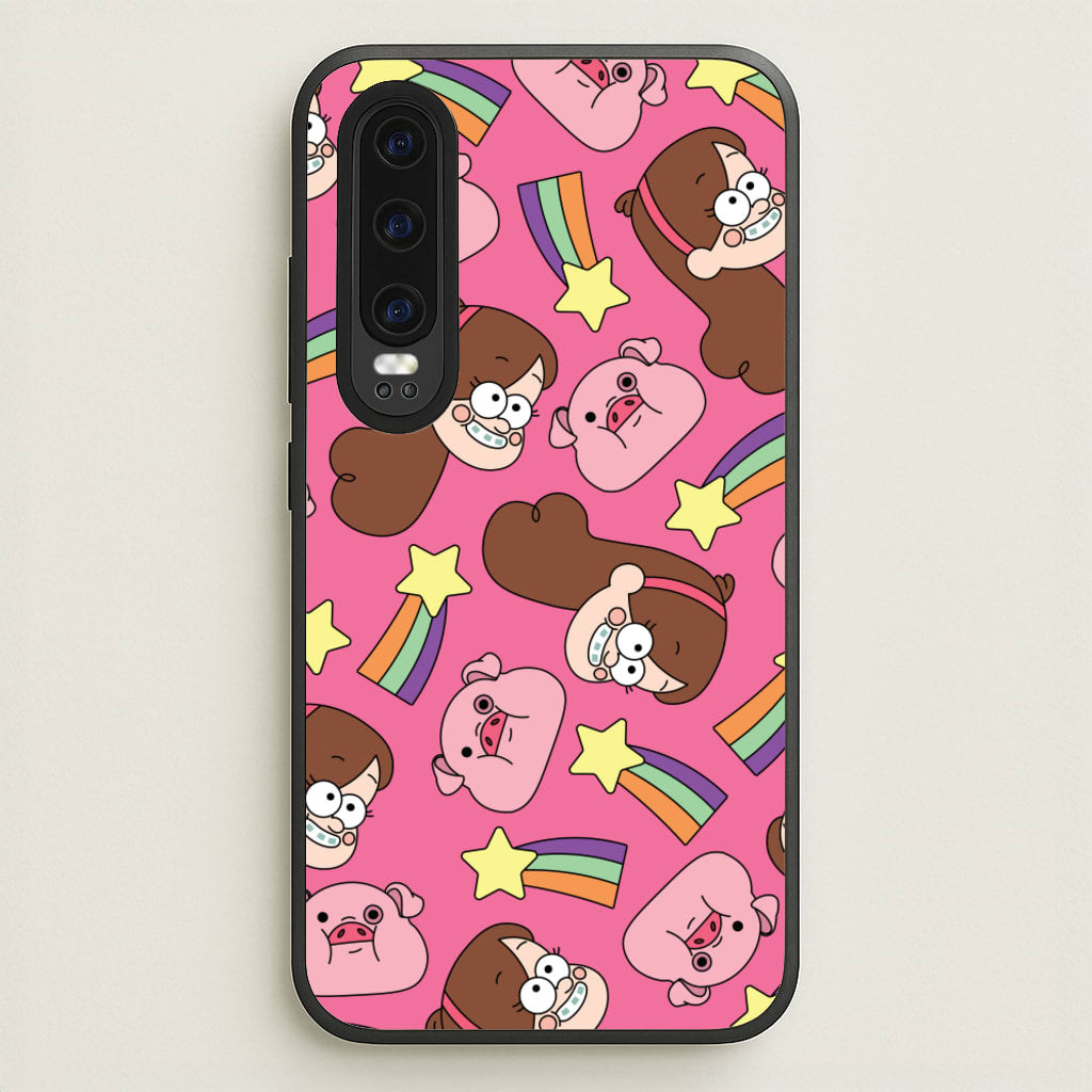 Mabel And Stars Pattern - Disney Phone Case for Huawei P30