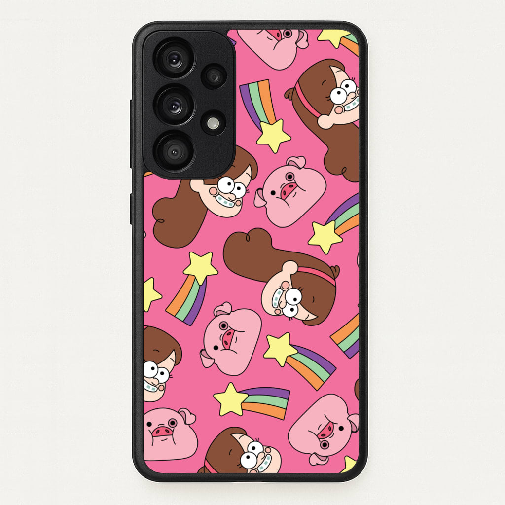 Mabel And Stars Pattern - Disney Phone Case for Galaxy A33
