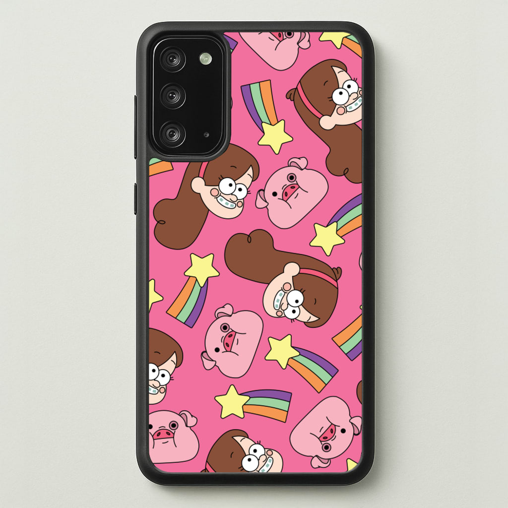 Mabel And Stars Pattern - Disney Phone Case for Galaxy Note 20