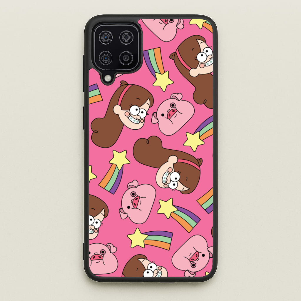 Mabel And Stars Pattern - Disney Phone Case for Galaxy A12