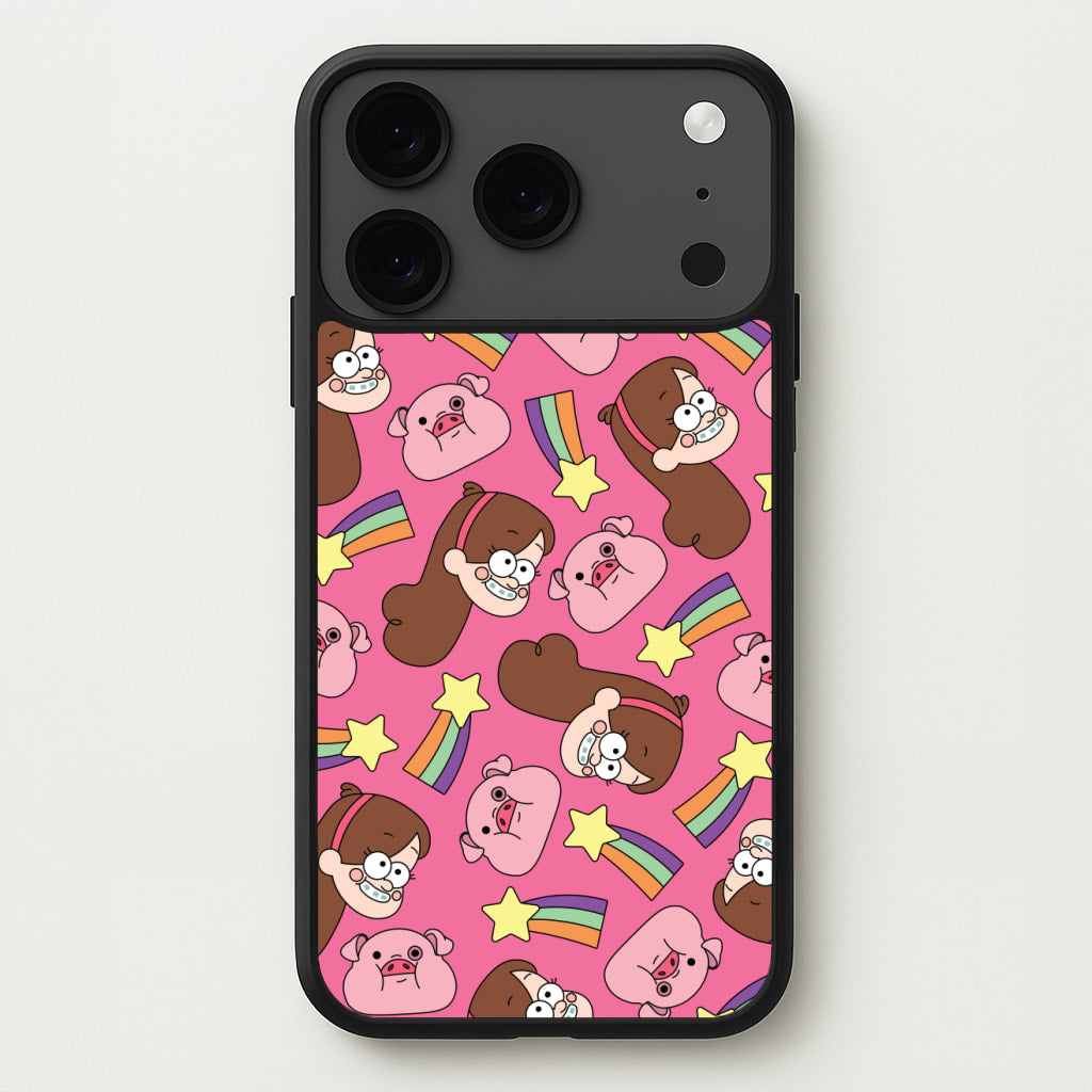 Mabel And Stars Pattern Phone Case for iPhone 17 Pro