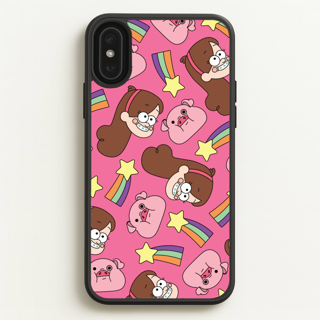 Mabel And Stars Pattern - Disney Phone Case for iPhone XS Max