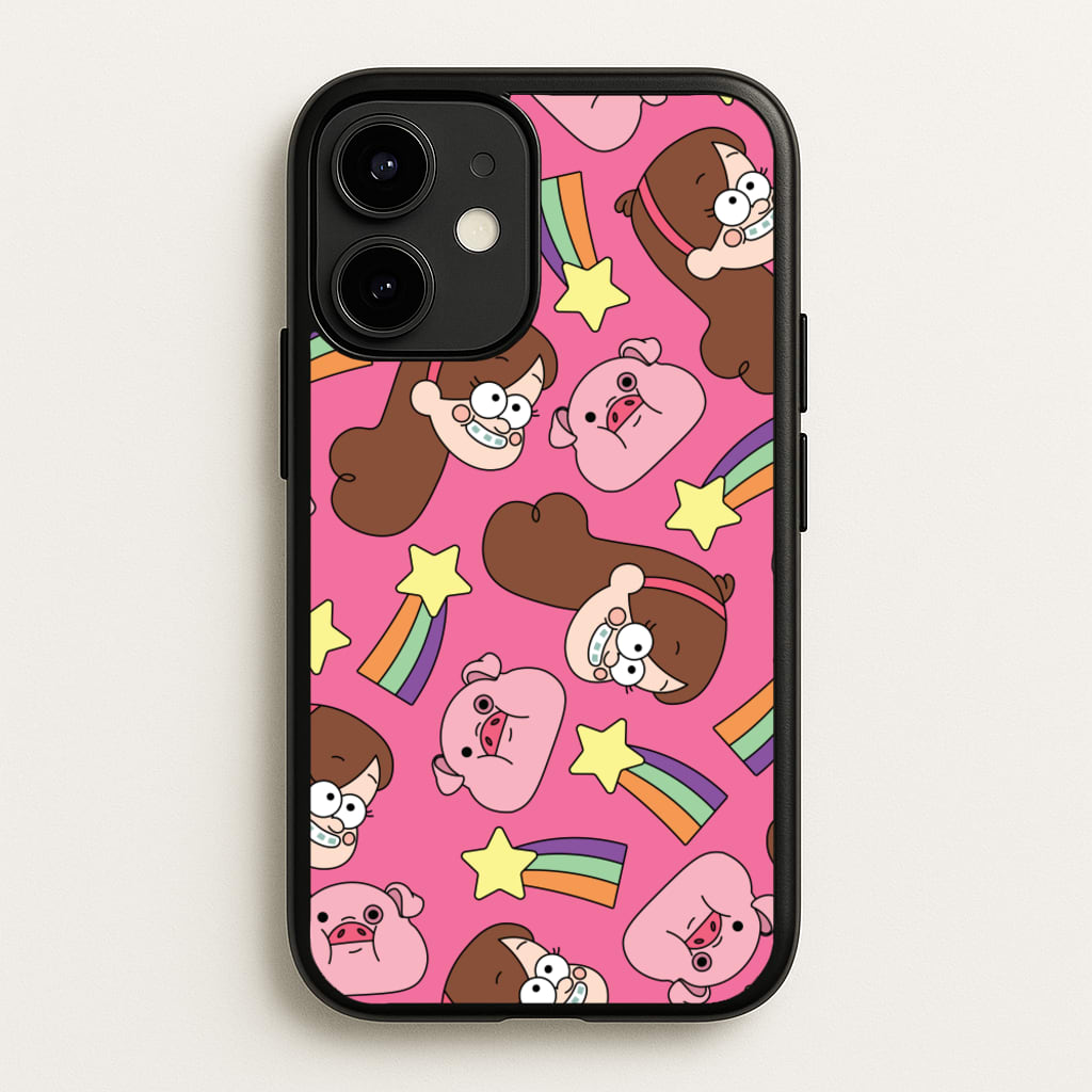 Mabel And Stars Pattern - Disney Phone Case for iPhone 12 Mini