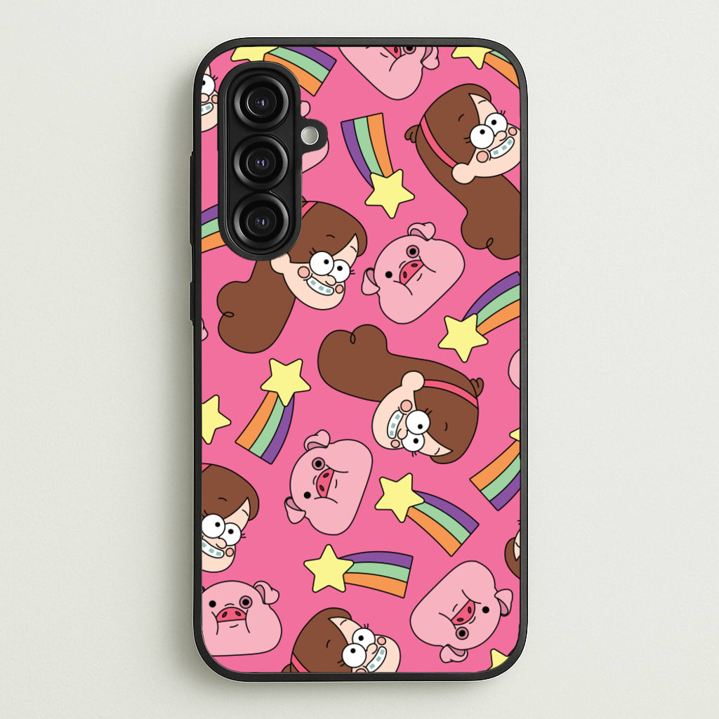 Mabel And Stars Pattern - Disney Phone Case for Galaxy A16