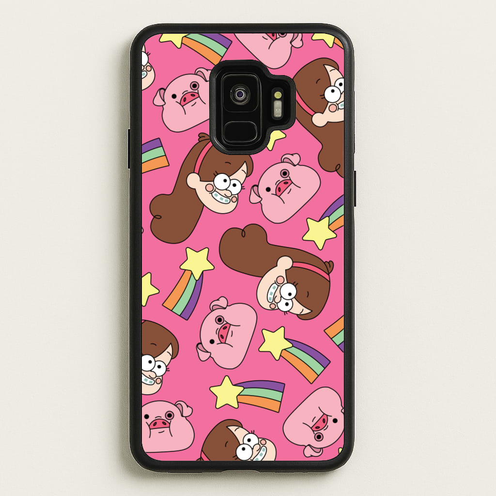 Mabel And Stars Pattern - Disney Phone Case for Galaxy S9